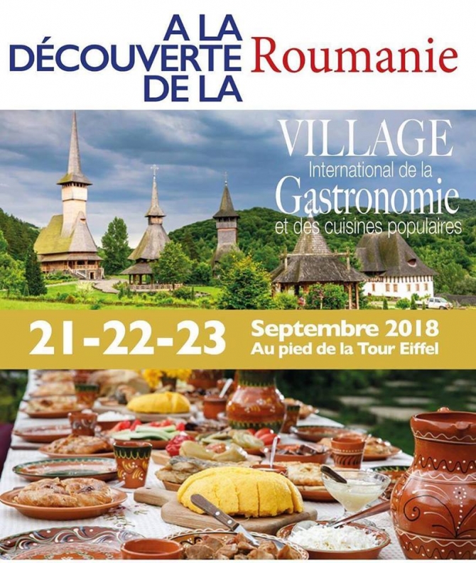 Village International de la Gastronomie - 21-23 Septembrie 2018